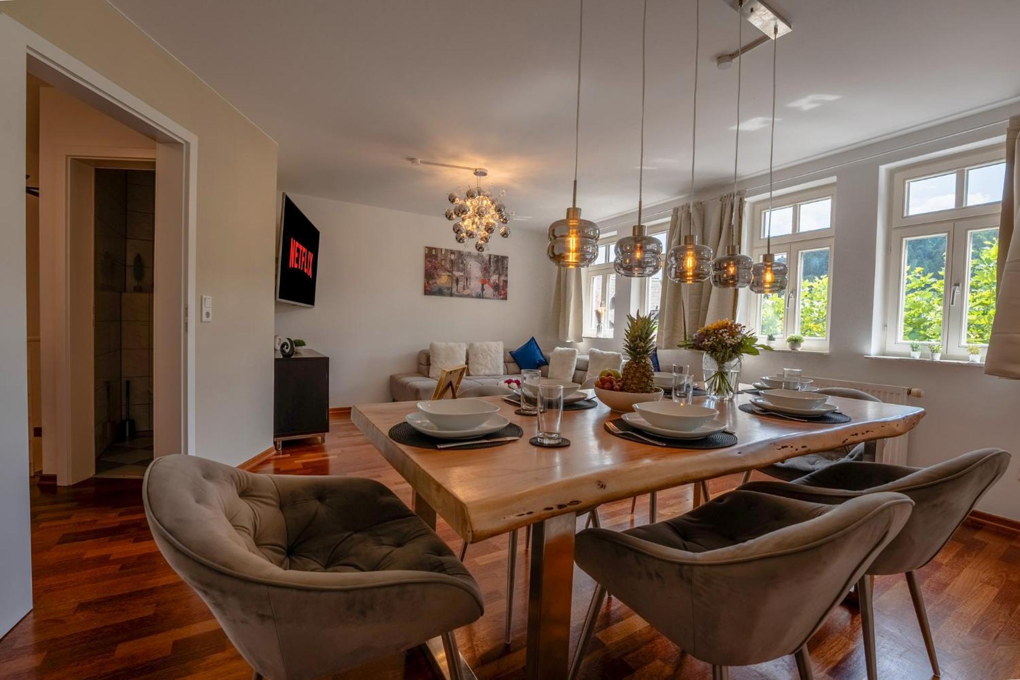 Schlossberg Residences - Markplatz City-Apartment Weinheim Ngoại thất bức ảnh