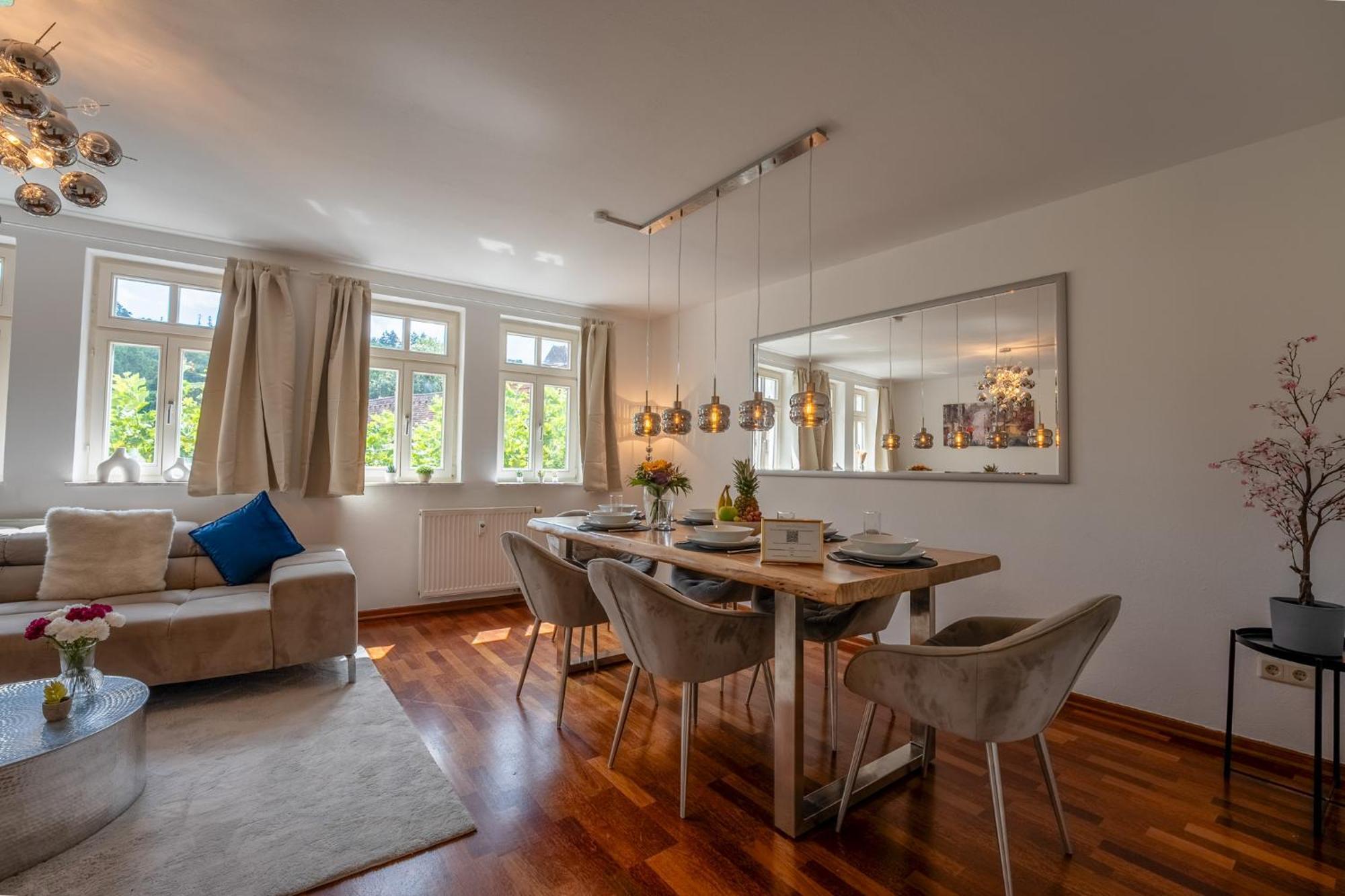 Schlossberg Residences - Markplatz City-Apartment Weinheim Ngoại thất bức ảnh
